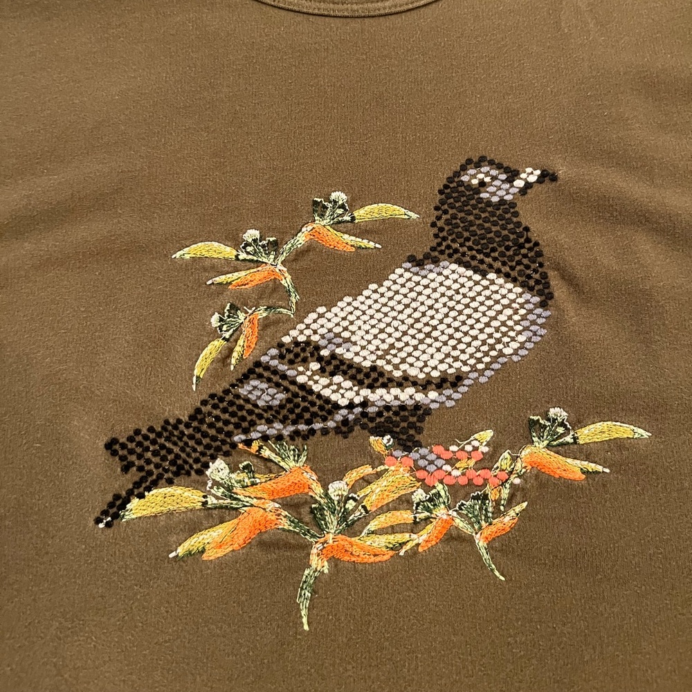 Staple Pigeon Shirt  2XL Embroidered World Renown Pigeon Brand Small Stains